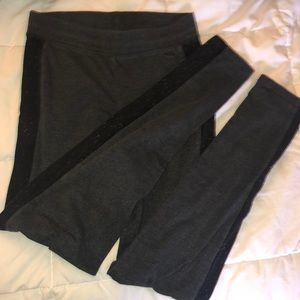 grey leggings